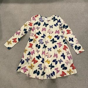 Hanna Andersson Long Sleeve Butterfly Dress